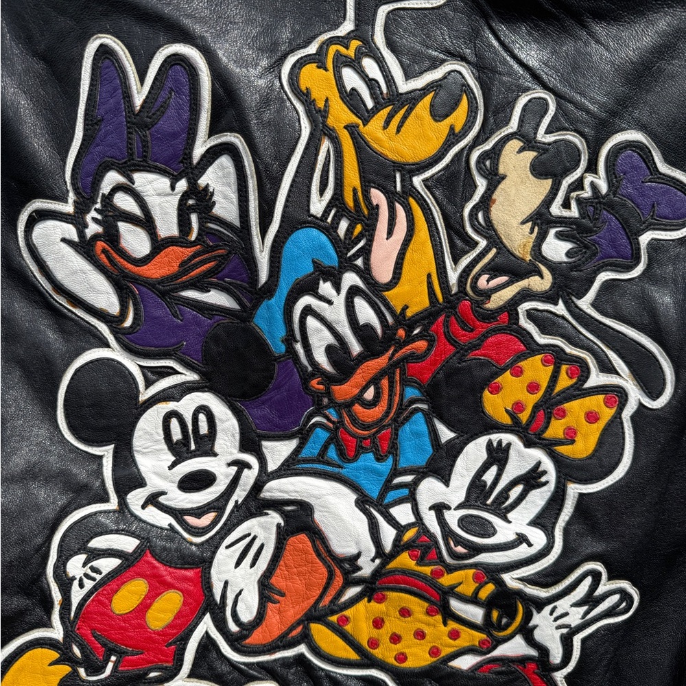 Vintage Disney Leather Jacket - Picture 2 of 13